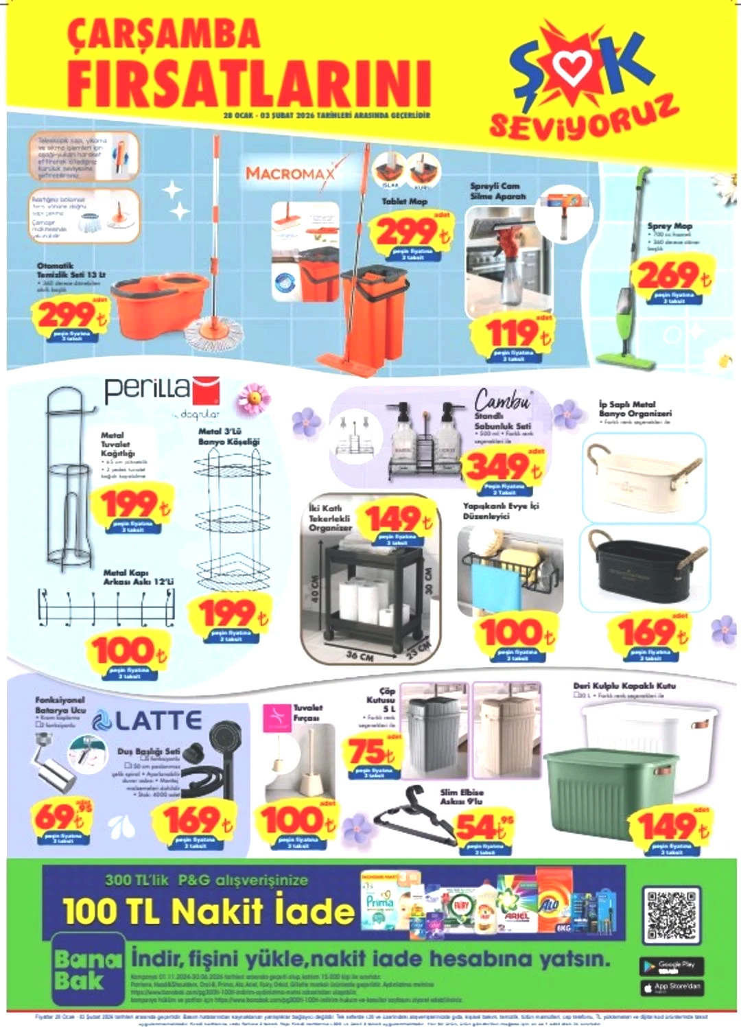 ŞOK a Samsung Akıllı Çamaşır Kurutma Makinesi geliyor! 28 Ocak 2026 ŞOK aktüel katalog yayınlandı! 5