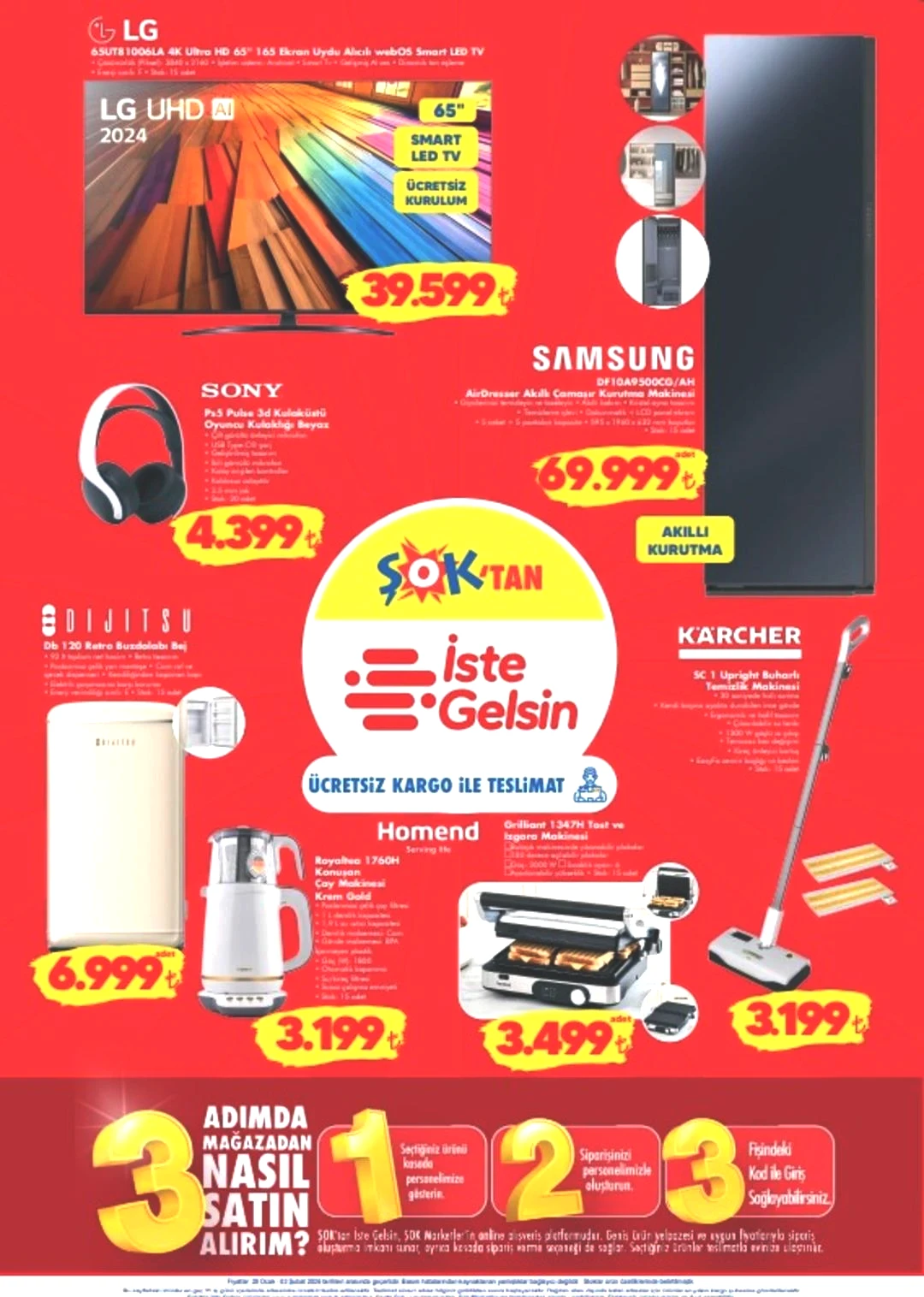 ŞOK a Samsung Akıllı Çamaşır Kurutma Makinesi geliyor! 28 Ocak 2026 ŞOK aktüel katalog yayınlandı! 8