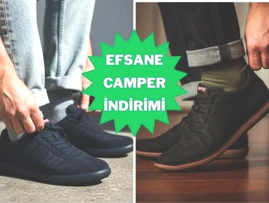 CAMPER erkek ayakkabılarda büyük fırsat