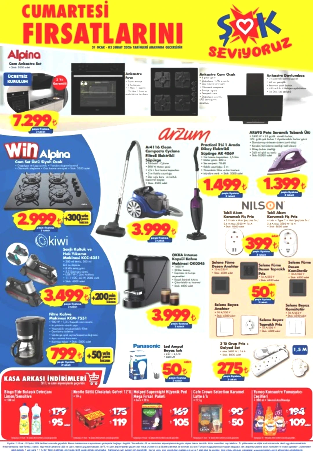 ŞOK a akıllı cam silme robotu geliyor! 31 Ocak 2026 ŞOK aktüel katalog yayınlandı! 1