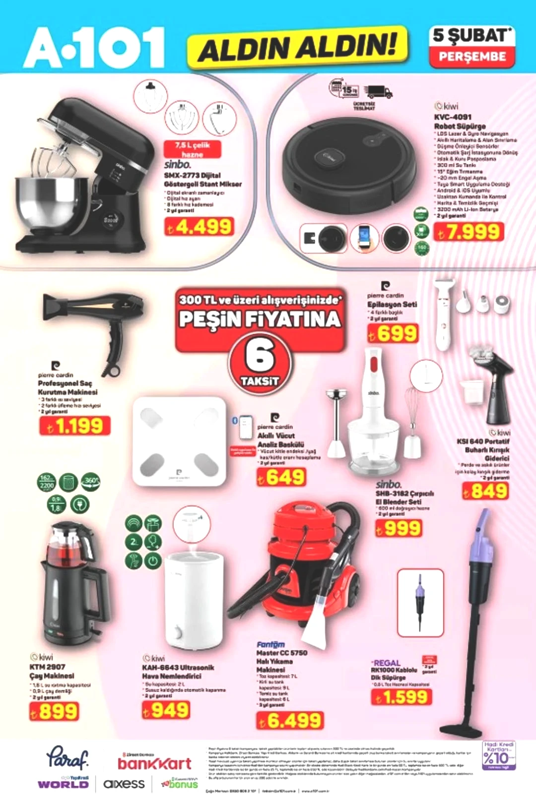 A101'e Columbia montlar geliyor! 5 Şubat 2026 A101 katalog yayınlandı! 11