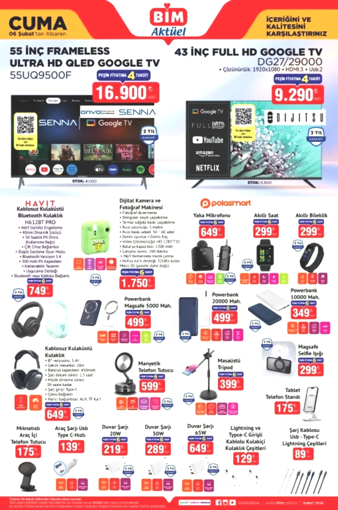 BİM'e Philips saç kurutma makinesi geliyor! 6 Şubat 2026 BİM katalog yayınlandı! 2