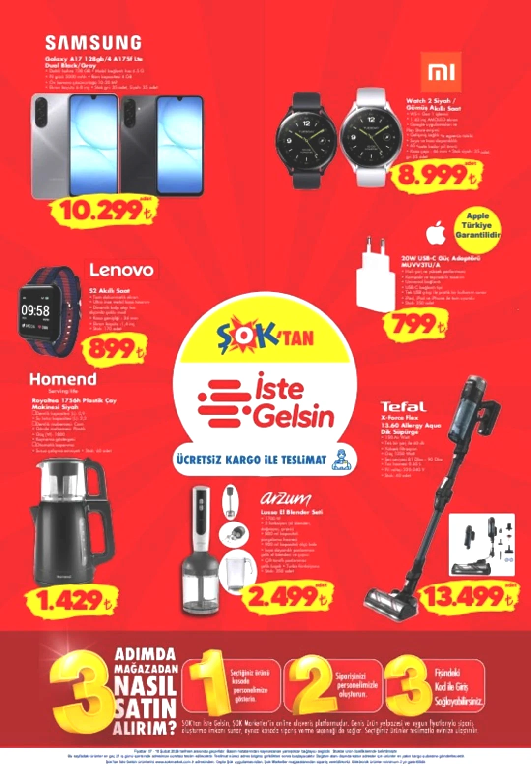 ŞOK a Xiaomi akıllı saat geliyor! 7 Şubat 2026 ŞOK aktüel katalog yayınlandı! 4