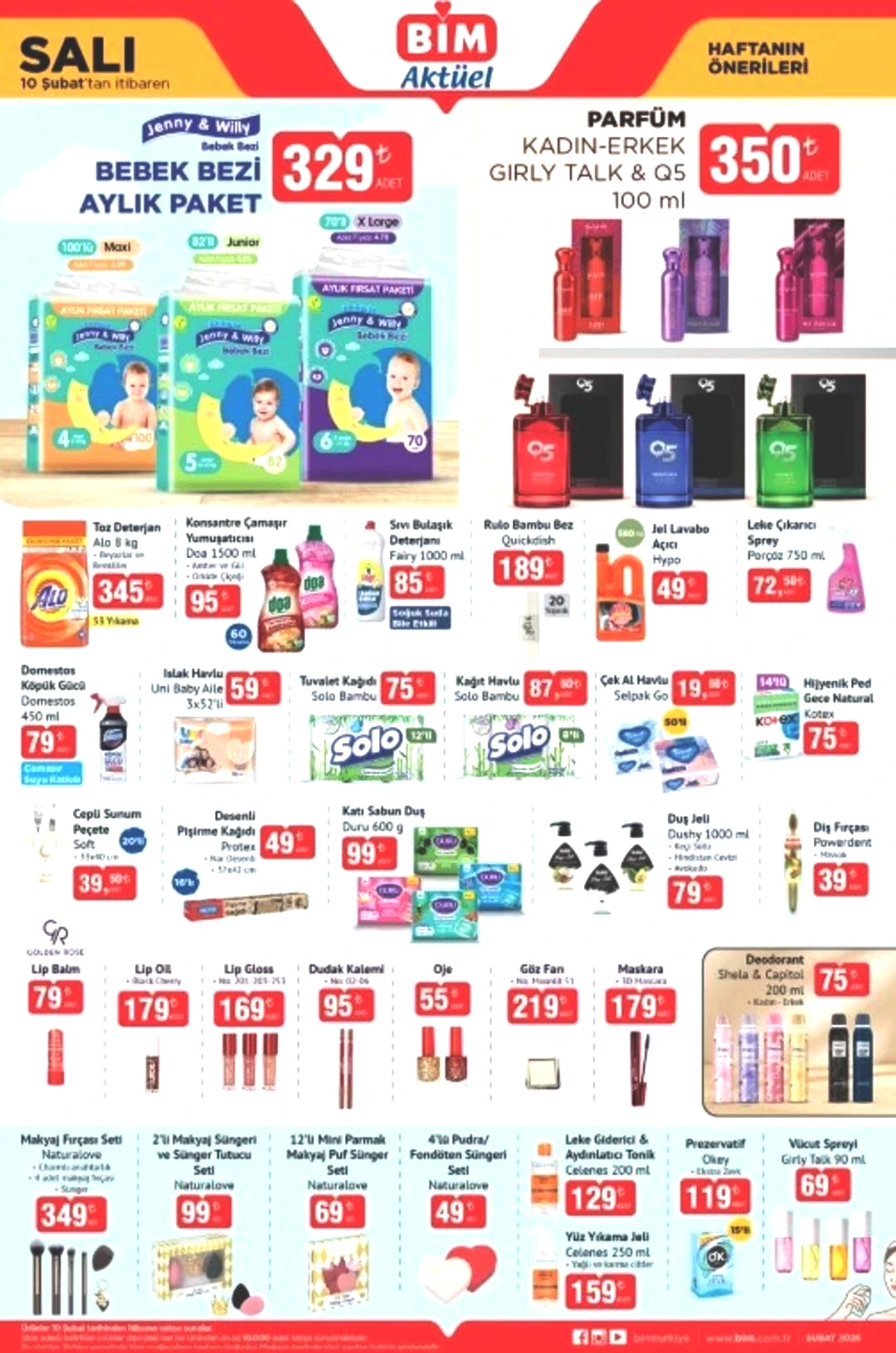 10 Şubat 2026 BİM Aktüel haftanın önerileri kataloğu yayınlandı! 3