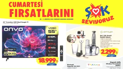 ŞOK 8 Ağustos 2026 Aktüel Ürünler: Kaçırılmayacak Fırsatlar!