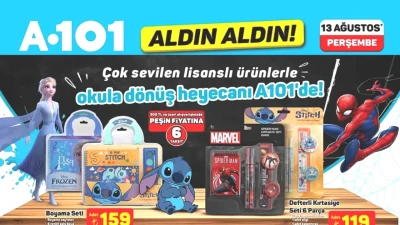 A101'den Beklenen Fırsatlar! 13 Ağustos 2026 Aktüel Ürünler Listesiyle Karşınızda!