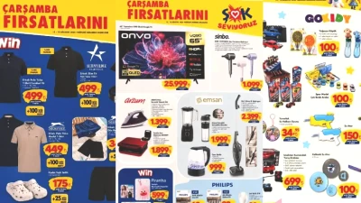 12-18 Ağustos ŞOK Aktüel Kataloğu: Yeni ürünlerle dolu! Kişisel sürahili blender, dikey el süpürgesi, peluş bluetooth hoparlör ve kutu oyunları sizleri bekliyor!