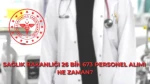 Sağlık Bakanlığı'ndan Dev İstihdam Müjdesi! 26,673 Personel Alımı İçin Başvurular Başladı!