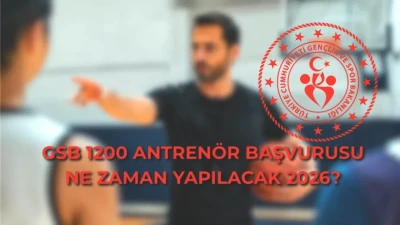 Gençlik ve Spor Bakanlığı 1200 Antrenör Alımı! İşte Başvuru Süreci ve Gereken Şartlar