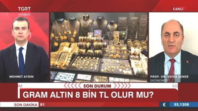 Altın Fiyatları İçin Şok Tahmin! Prof. Dr. Sefer Şener Eylül Ayını Belirtti