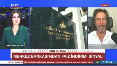 Merkez Bankası Faiz İndirimine Hazır! Tuna Kaya'nın Açıklamasıyla İlgili Tüm Detaylar