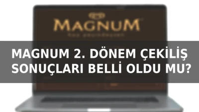 Magnum Çekiliş Sonuçları Yayınlandı! 2026 Porsche Taycan Şansı Seni Bekliyor!