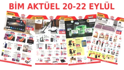 BİM'de 20-22 Eylül'ü Kaçırmayın! Yeni Buharlı Temizleme ve Akıllı Aletler Geliyor!