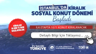 TOKİ Kiralık Konut Projeleri: 3+1 ve 4+1 Fiyatları ve İlgili İlçeler!