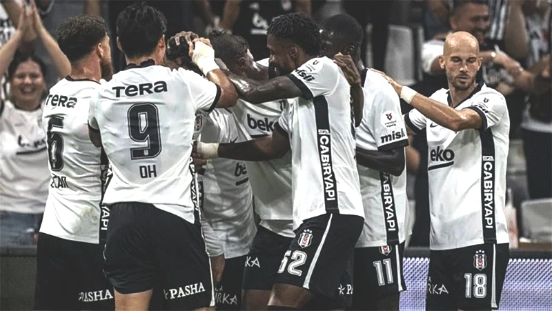 Beşiktaş, Marsilya maçına formalarda Tera logosu olmadan çıktı - Resim : 2