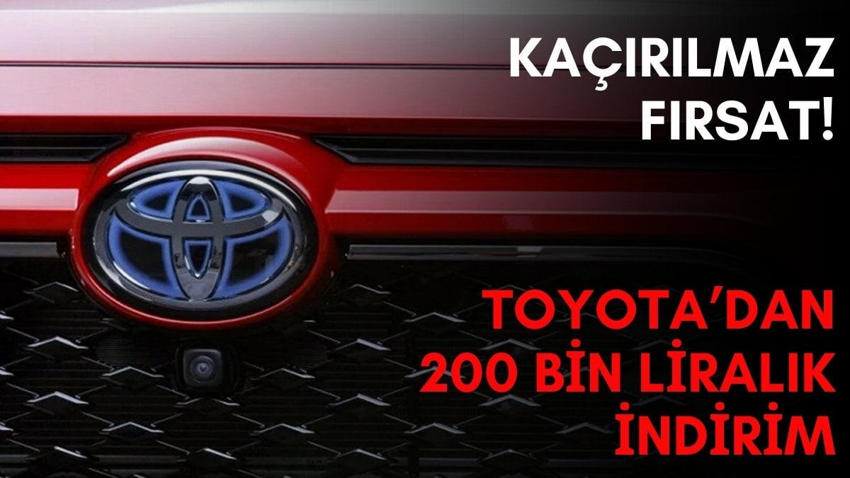 Toyota’nın Yıl Sonu Süprizi: Corolla Fiyatı 200 Bin TL İndirimle Satışta!