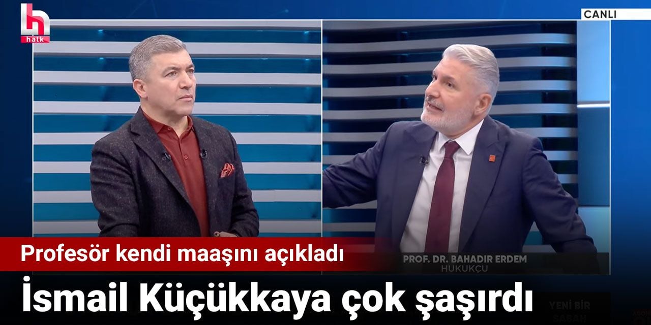 Profesör maaşını söyledi, İsmail Küçükkaya küçük dilini yuttu