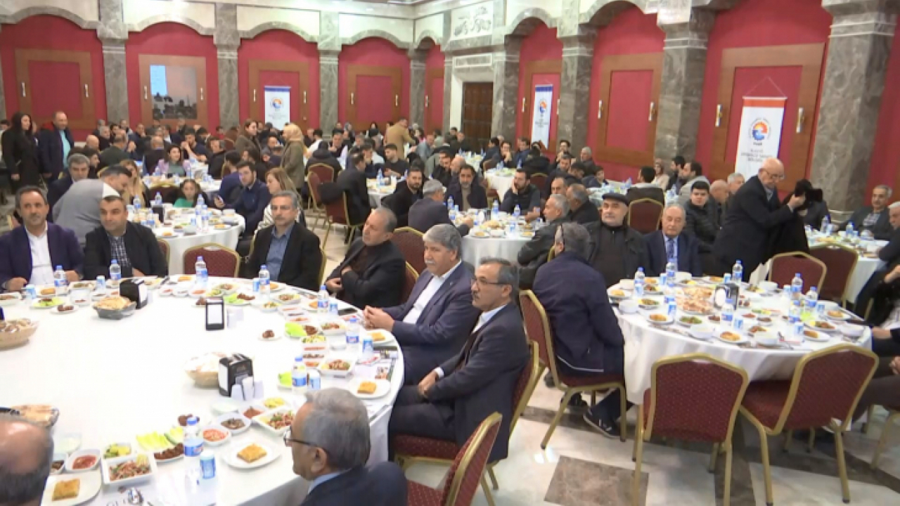 Elazığ iş dünyası iftar programında bir araya geldi