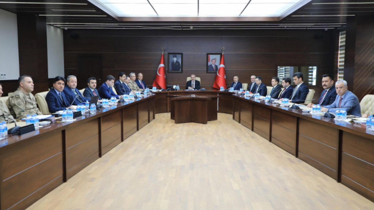 Elazığ'da Seçim Güvenliği Toplantısı Yapıldı