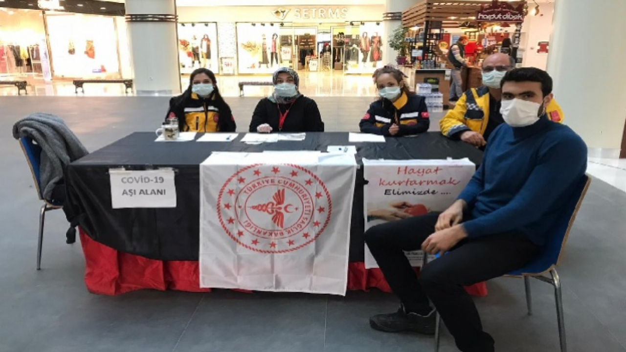 Elazığ'da aşılama çalışmaları devam ediyor