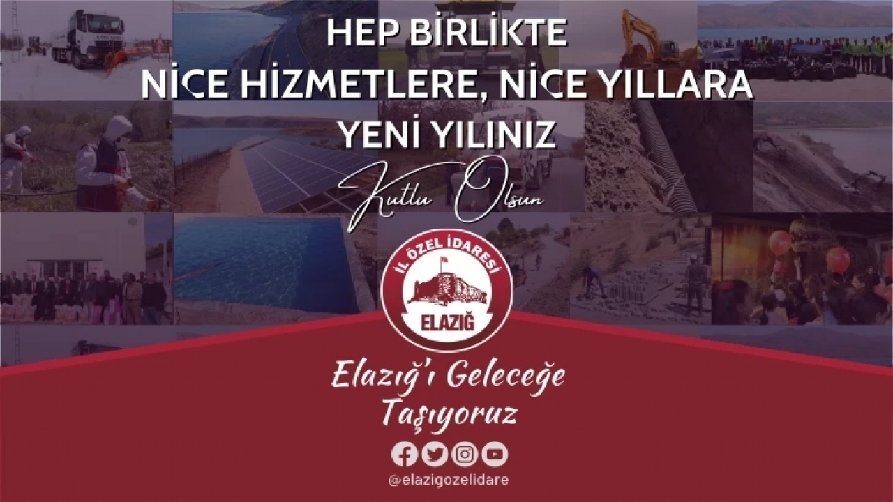 Elazığ İl Özel İdaresi Yeni Yıl Mesajı