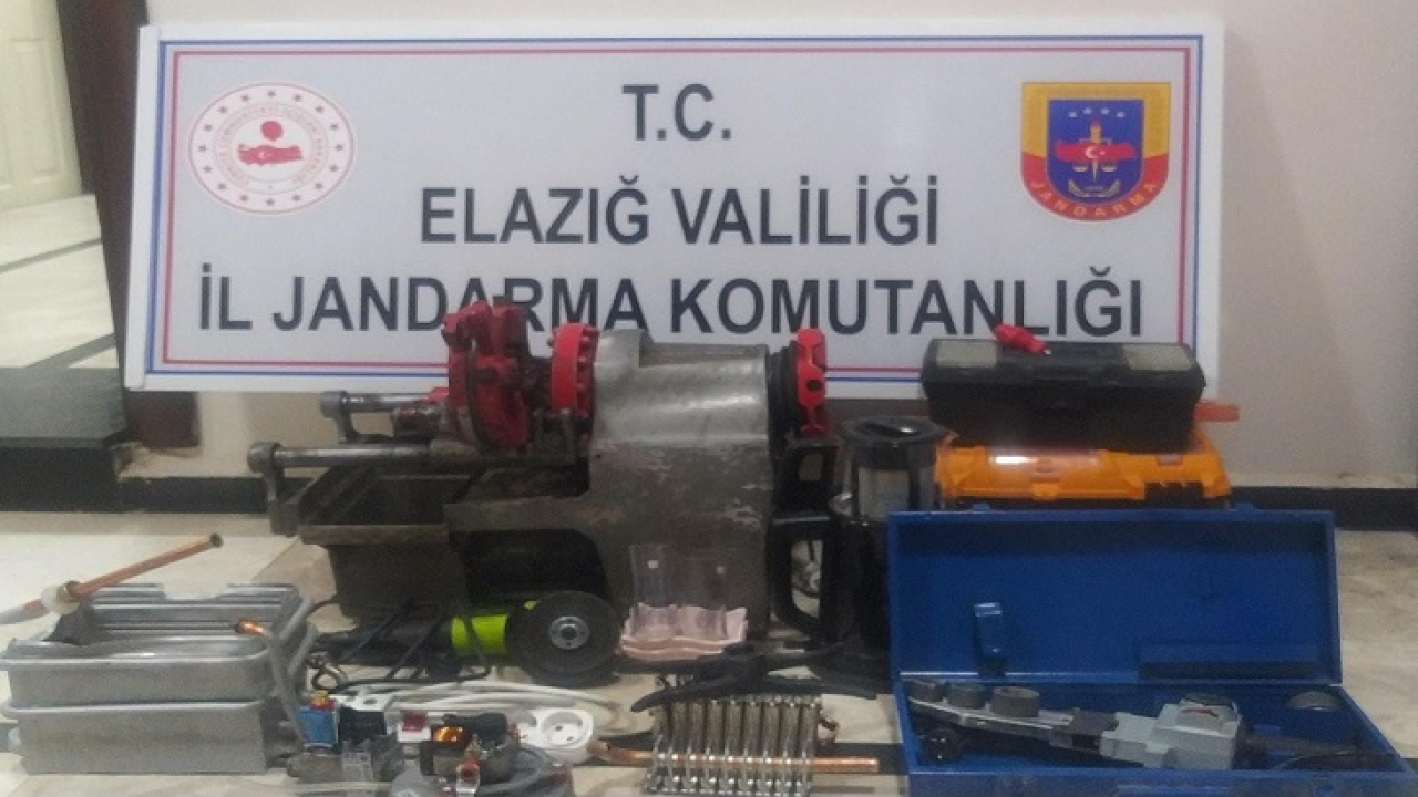 Elazığ'da hırsızlık yapan 5 şüpheli suçüstü yakalandı