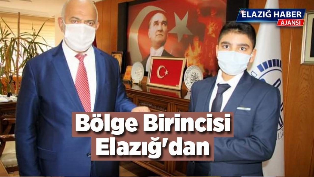 Kur'an-ı Kerimi Güzel Okuma Bölge Birincisi Elazığ'dan