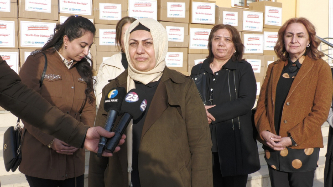 Memur-Sen Kadın Komisyonu, Depremzede Kadınları Yalnız Bırakmadı