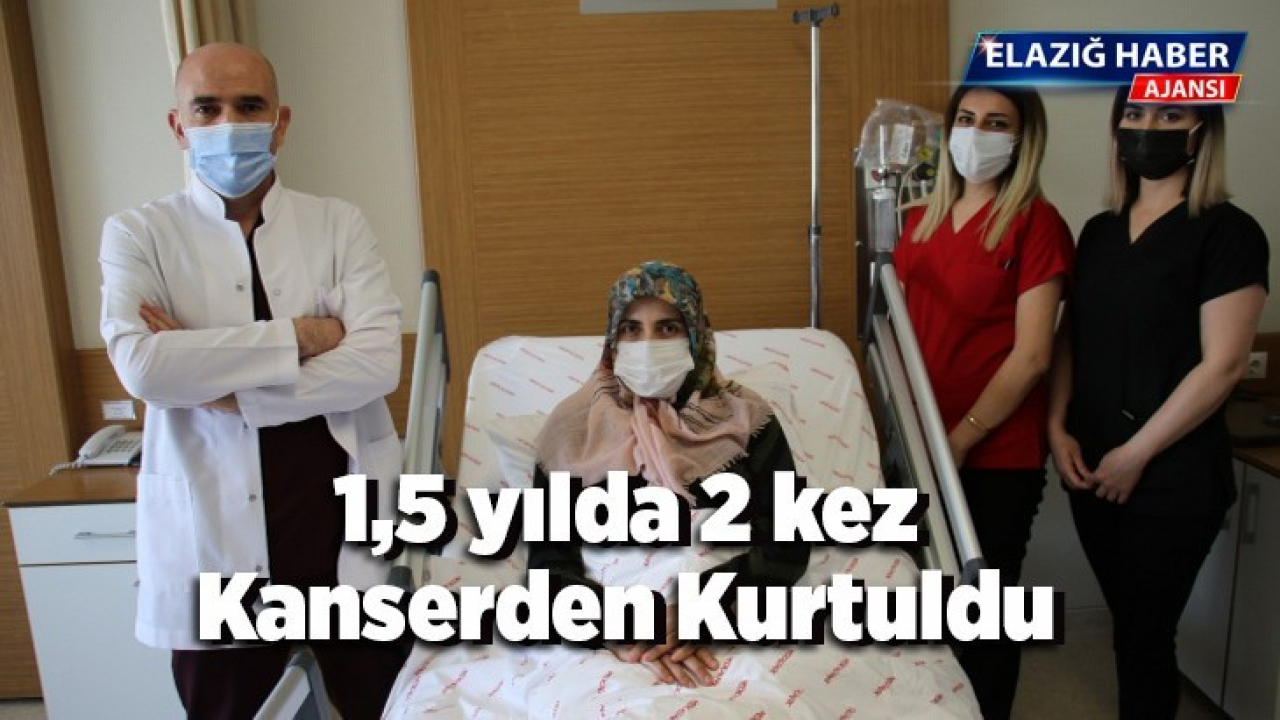 1,5 yılda 2 kez kanserden kurtuldu