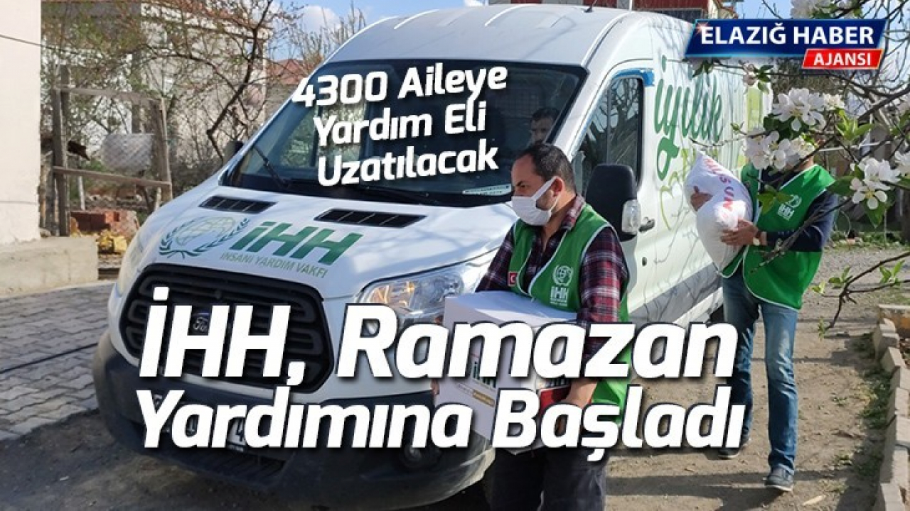 İHH, Ramazan Yardımlarına Başladı