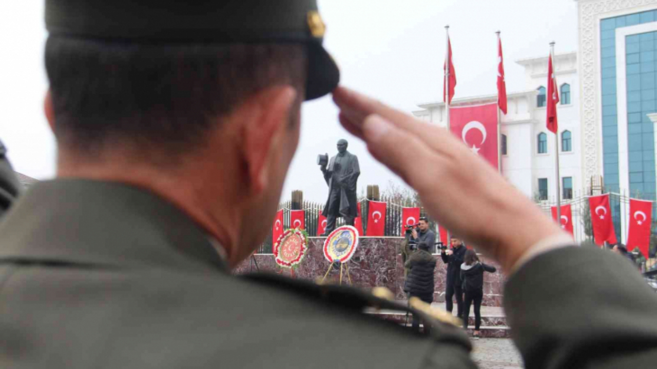 Elazığ'da 10 Kasım Atatürk'ü Anma Günü töreni