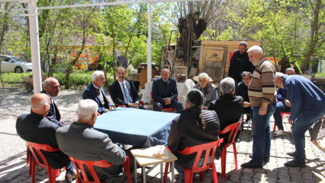 Bağımsız Milletvekili Adayı Prof. Dr. Bilal Çoban, Maden ve Gezin'i Ziyaret Etti
