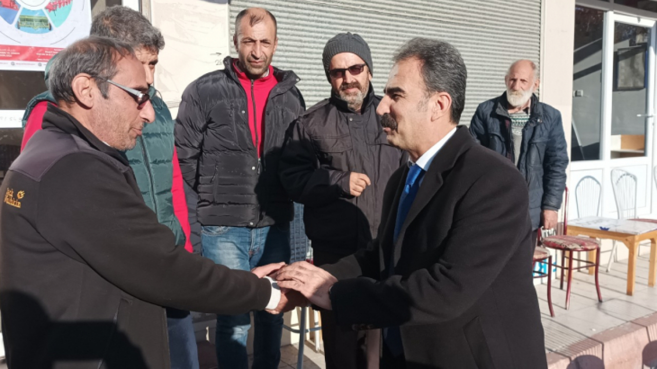 İYİ Parti Milletvekili Aday Adayı Yüksel Ercan, Keban İlçesinde Temaslarda Bulundu