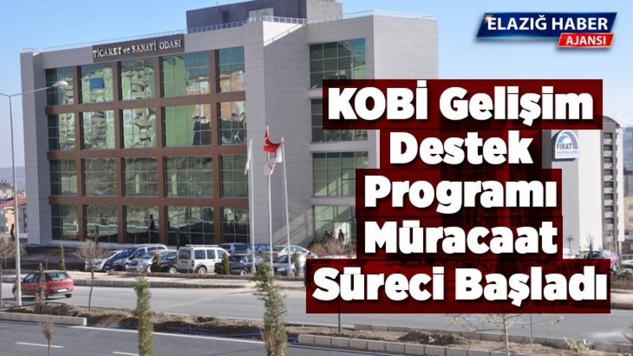 KOBİ Gelişim Destek Programı Müracaat Süreci Başladı