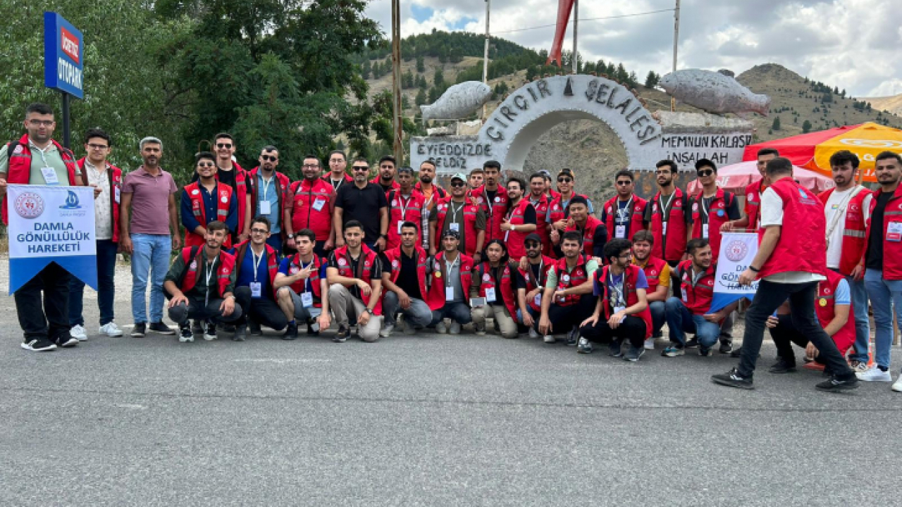 40 İlden Damla Gönüllüleri Elazığ'da