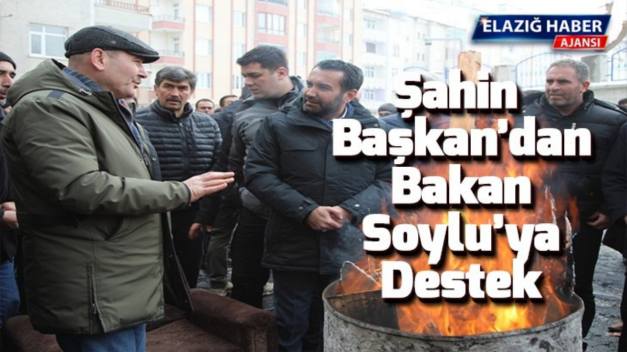 Başkan Şerifoğulları'ndan Bakan Soylu'ya Destek