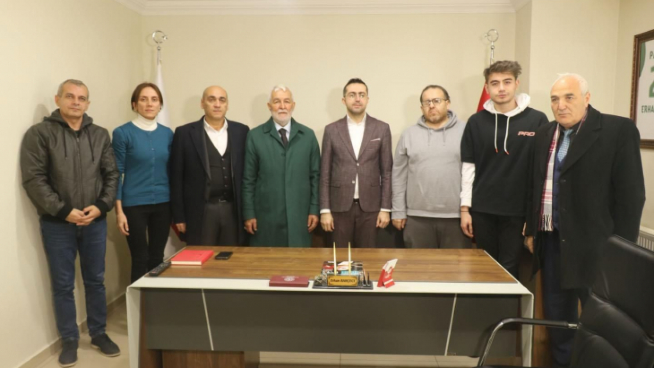 MHP Başkan Adayı Aygen ELMİYAD'ı Ziyaret Etti