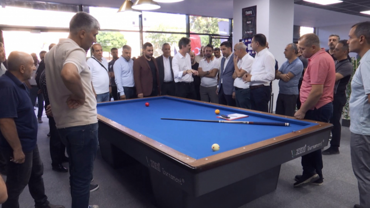 3 Bant Bilardo Bölge Şampiyonası Başladı