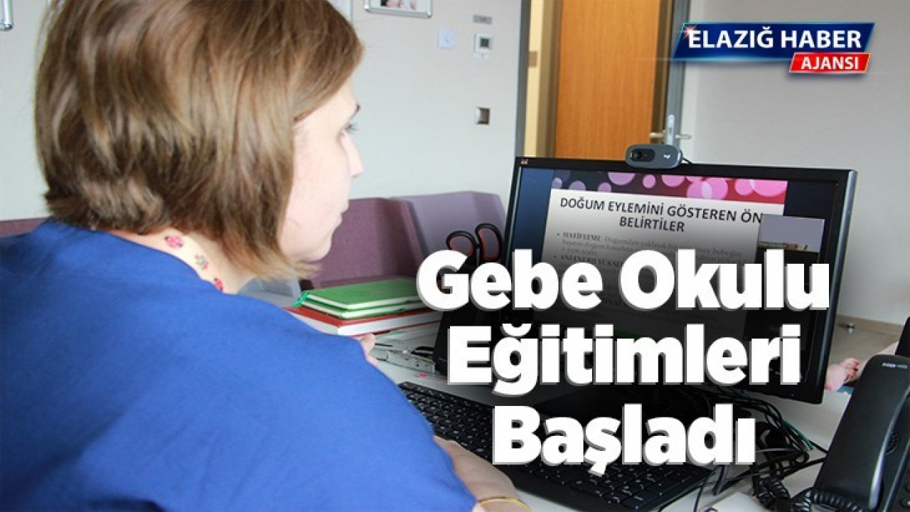 Gebe Okulu Eğitimleri Başladı