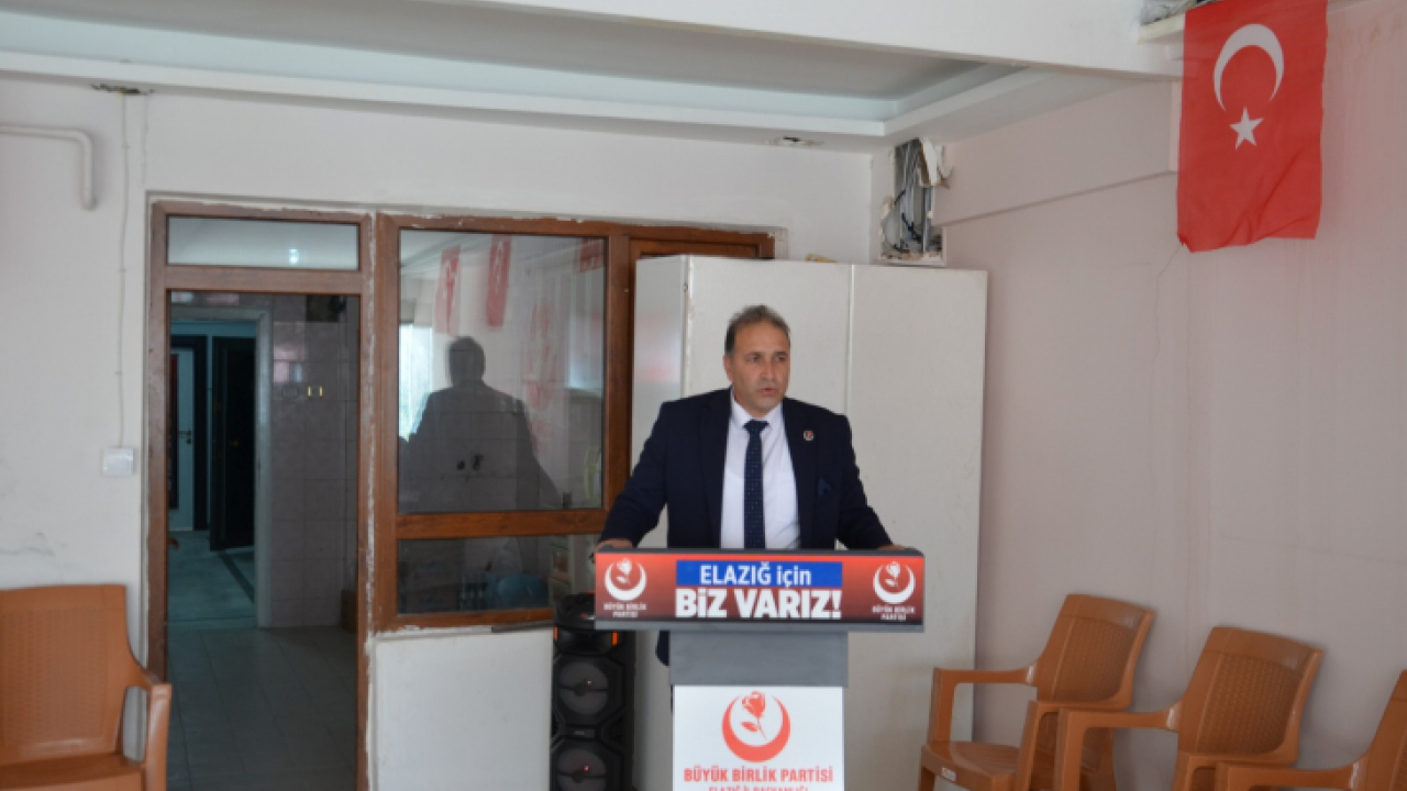 BBP Elazığ Merkez İlçe Başkanlığı'na Cahit Topçu Seçildi