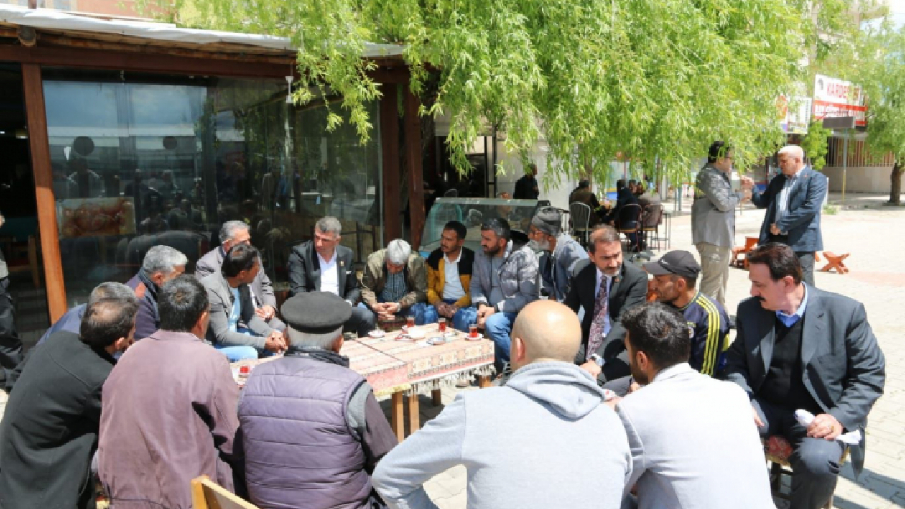 CHP Elazığ Milletvekili Gürsel Erol, seçim çalışmalarına devam ediyor 