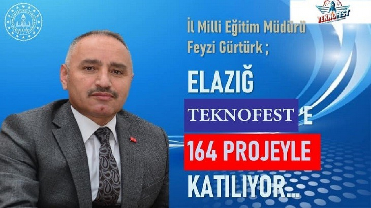 Elazığ Teknofest'e 164 projeyle katılıyor