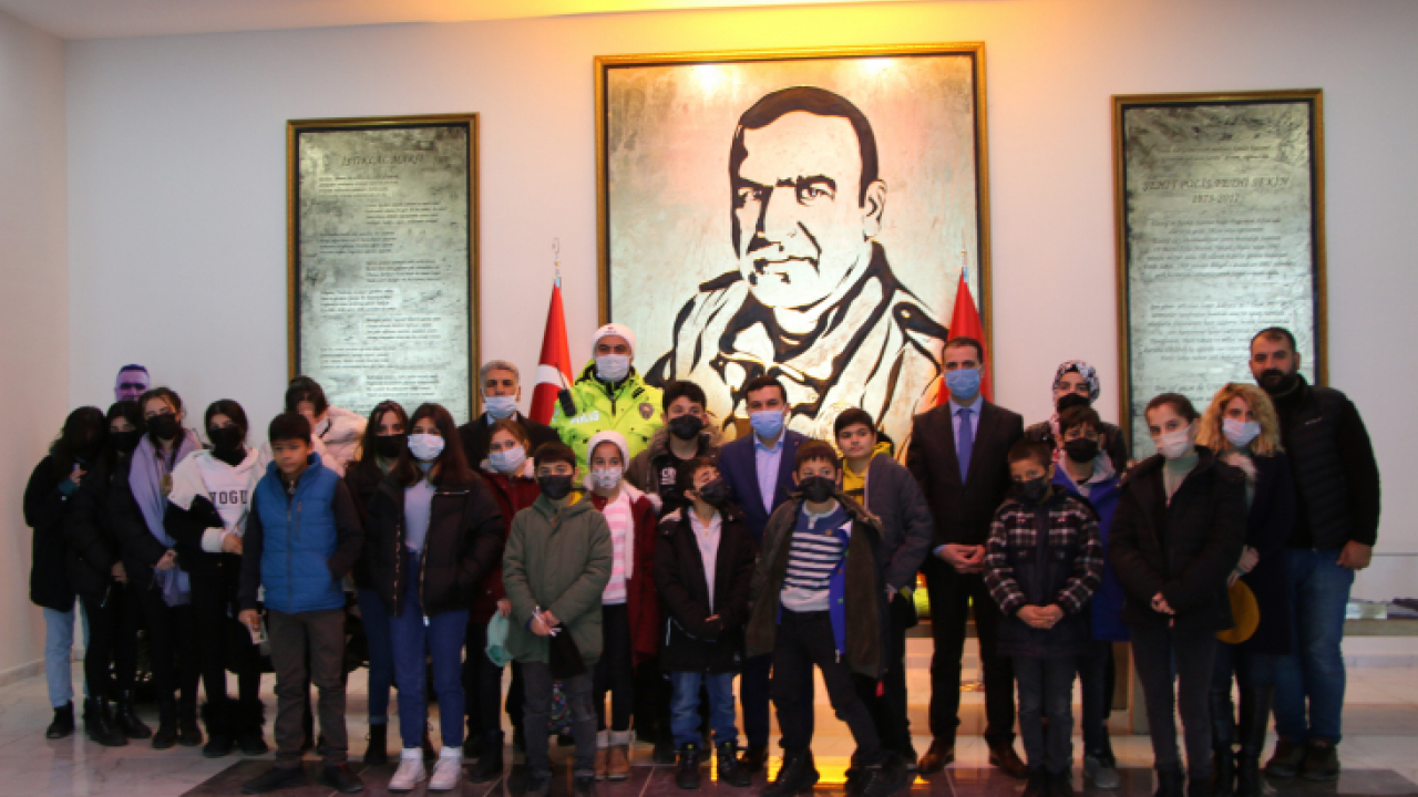 Şehit Fethi Sekin Külliyesinin ilk misafirleri çocuklar oldu