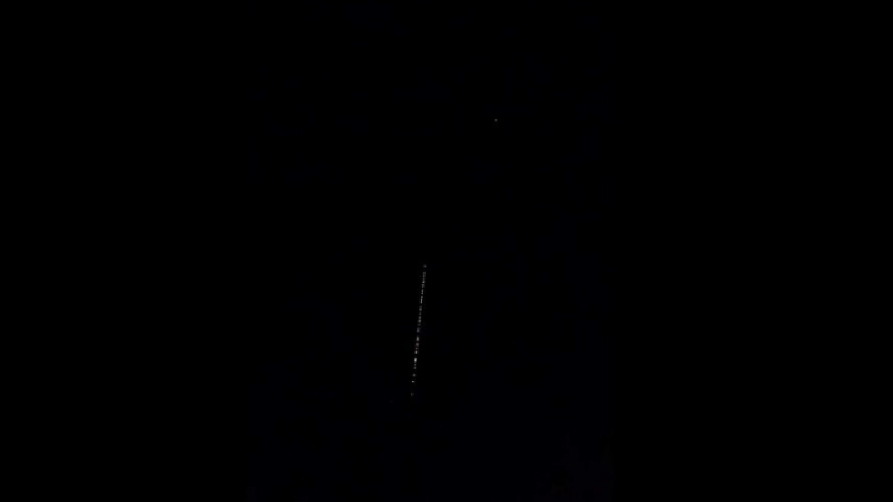 Starlink uyduları Karakoçan semalarında görüntülendi