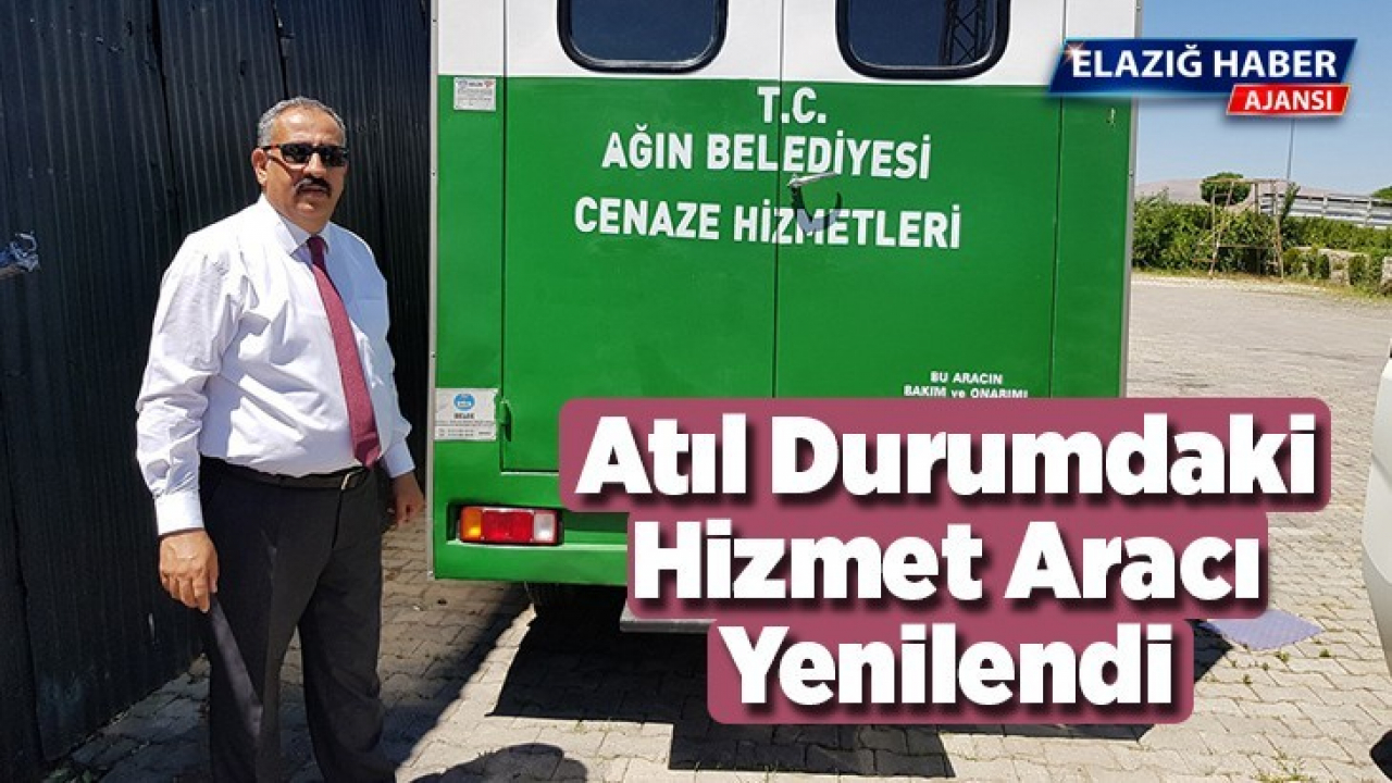 Atıl durumdaki hizmet aracı yenilendi