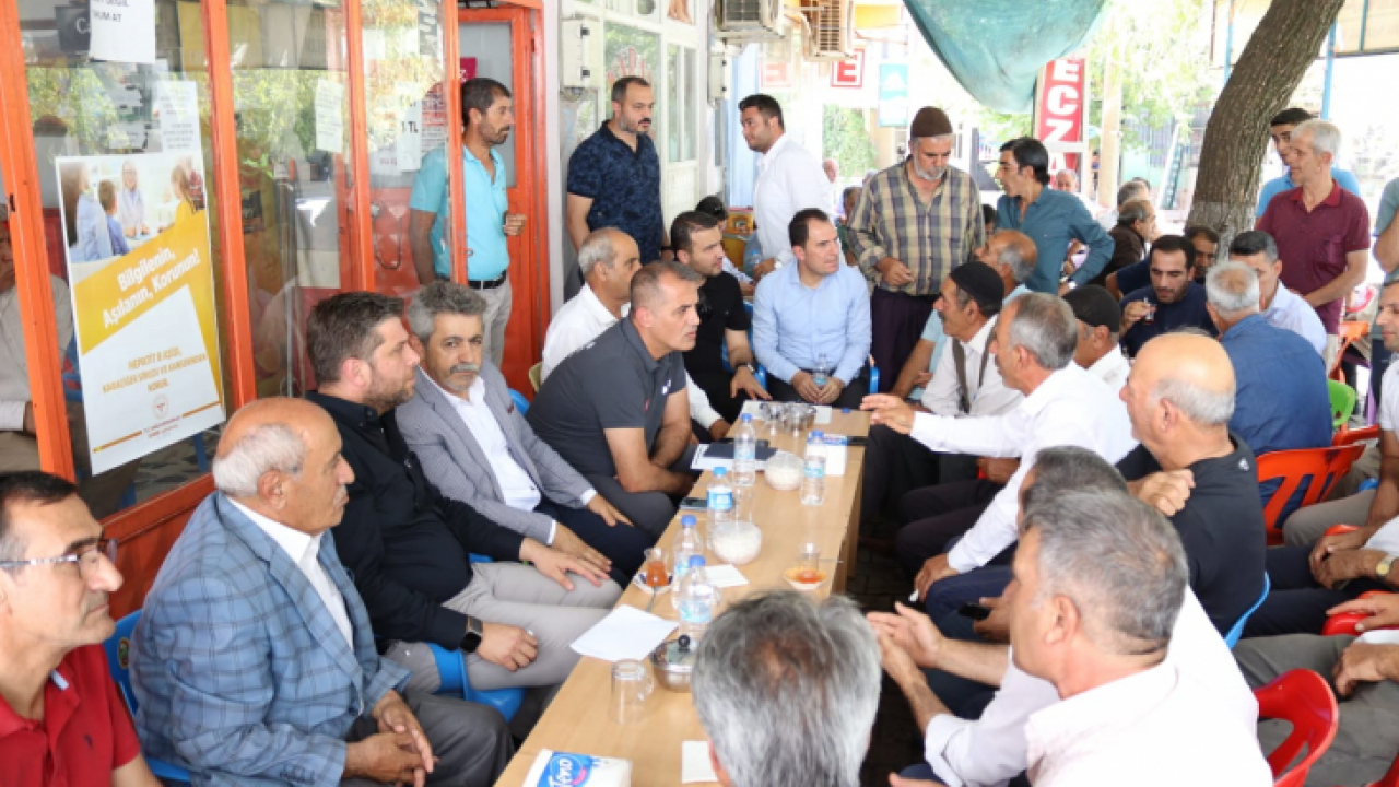 Milletvekilleri Keleş ve Nazırlı Arıcak İlçesini Ziyaret Etti