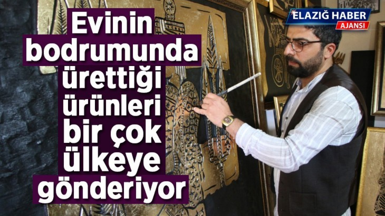 Evinin bodrumunda ürettiği ürünleri bir çok ülkeye gönderiyor