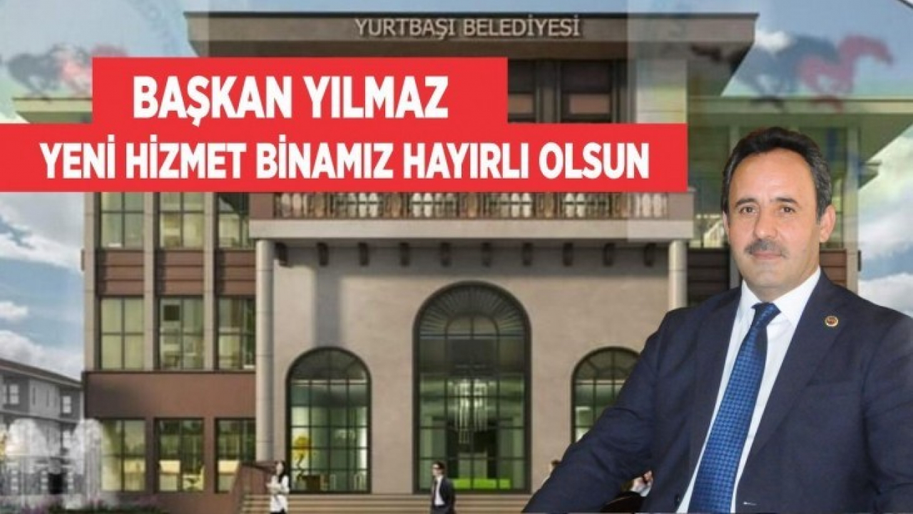 Yurtbaşı Beldesine modern belediye binası