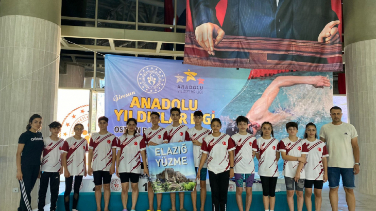 Elazığlı Sporcular Yüzmede Türkiye Derecesi Elde Etti