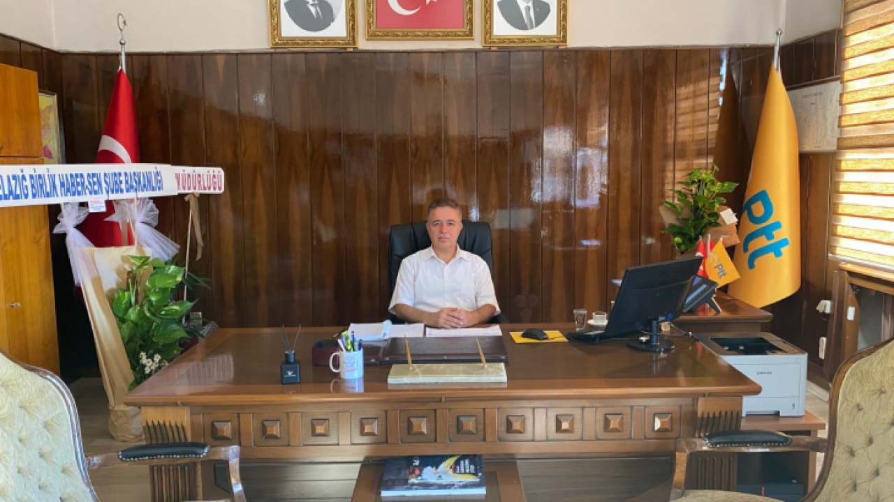 Elazığ PTT Başmüdürlüğüne Topuzoğlu Atandı